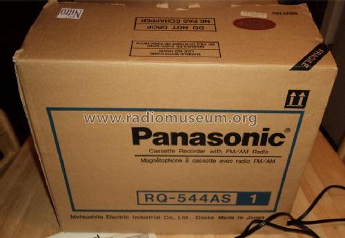 FM/AM Radio Cassette Recorder RQ-544AS; Panasonic, (ID = 1438836) Radio