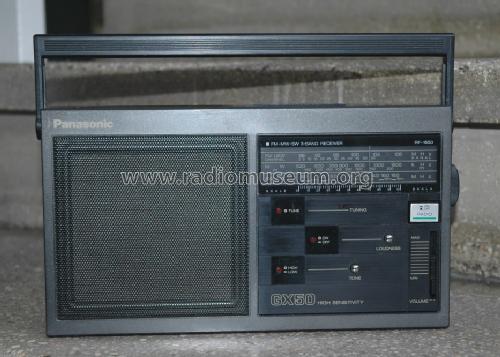 FM-MW-SW 3 Band Receiver RF-1650 GX-50; Panasonic, (ID = 1382297) Radio