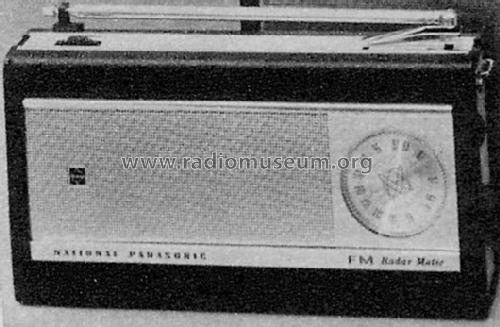 National Panasonic FM Radar Matic RF-1000; Panasonic, (ID = 207309) Radio