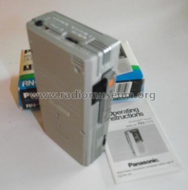 Microcassette™ Recorder RN-111; Panasonic, (ID = 1419099) Ton-Bild