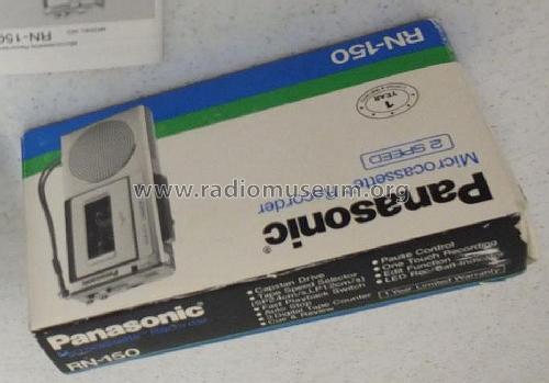 Microcassette Recorder RN-150; Panasonic, (ID = 1467254) Ton-Bild