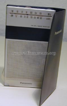 Panasonic 'Mr. Thin' FM-AM 2-Band Receiver RF-032; Panasonic, (ID = 1017822) Radio