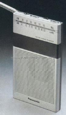 Panasonic 'Mr. Thin' FM-AM 2-Band Receiver RF-032; Panasonic, (ID = 541692) Radio