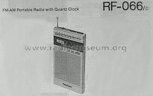 Mister Thin Quartz Clock Radio RF-066 ; Panasonic, (ID = 664440) Radio