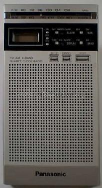 Mister Thin Quartz Clock Radio RF-066 ; Panasonic, (ID = 664442) Radio