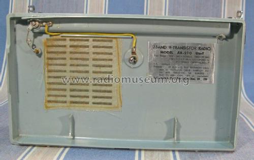 National 2 Band Transistor 9 AB-210 T; Panasonic, (ID = 1095524) Radio