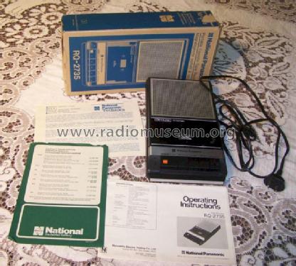 Portable Cassette Tape Recorder RQ-2735; Panasonic, (ID = 1352987) R-Player