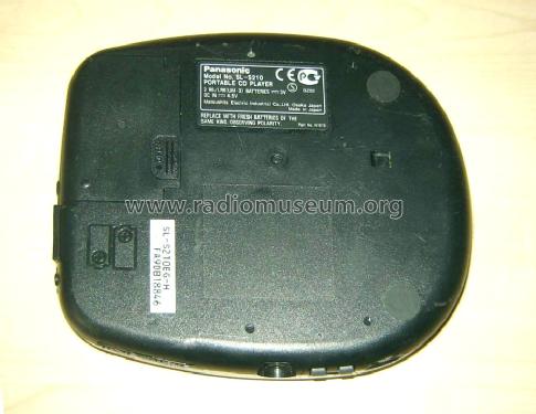 Portable CD Player SL-S210; Panasonic, (ID = 1173165) Reg-Riprod
