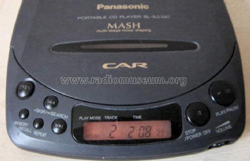 Portable CD Player SL-S330C; Panasonic, (ID = 1173183) Ton-Bild