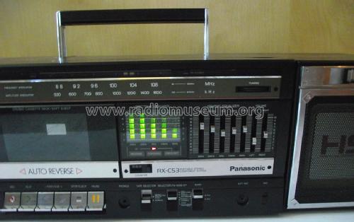 Portable Stereo Component System RX-C53L; Panasonic, (ID = 1419106) Radio