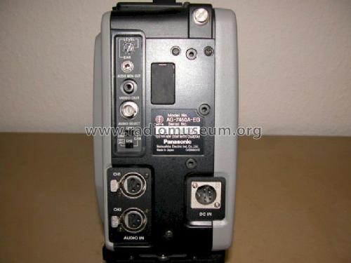 Portable Video Cassette Recorder AG-7450A-EG; Panasonic, (ID = 1364756) Sonido-V