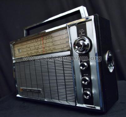 National Panasonic Hi-Fi Sound Deluxe 4-Band 9-Transistor R-100; Panasonic, (ID = 1132730) Radio