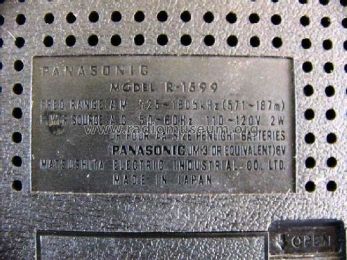 R-1599; Panasonic, (ID = 807960) Radio