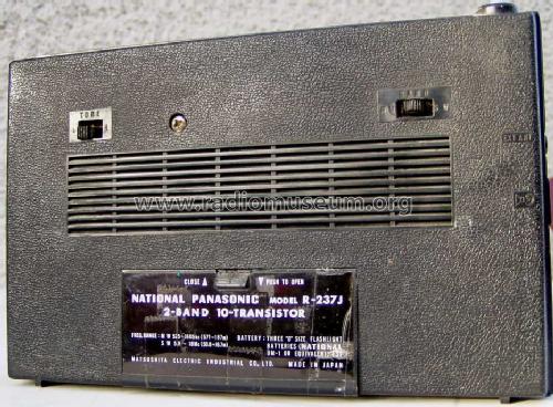 The Executive, National Panasonic 2 Band 10-Transistor R-237J; Panasonic, (ID = 460816) Radio