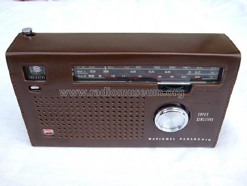 National Panasonic 3 Band Super SensitiveTuned RF stage R-317; Panasonic, (ID = 1060783) Radio