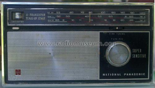 National Panasonic 3 Band Super SensitiveTuned RF stage R-317; Panasonic, (ID = 705570) Radio