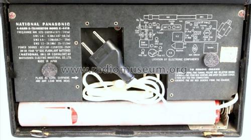 National Panasonic AC-Battery Hi-Fi All Transistor R-441B; Panasonic, (ID = 1196411) Radio