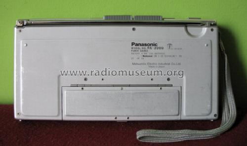 Radio Cassette Recorder RX-2000; Panasonic, (ID = 893682) Radio
