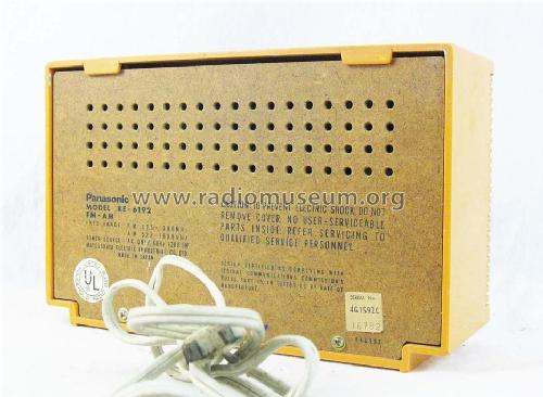 RE-6192 & RE-6192C; Panasonic, (ID = 1426290) Radio