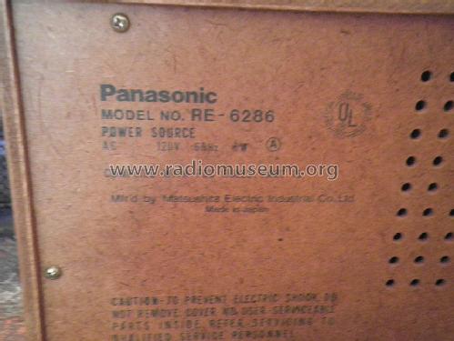 RE-6286; Panasonic, (ID = 1241506) Radio