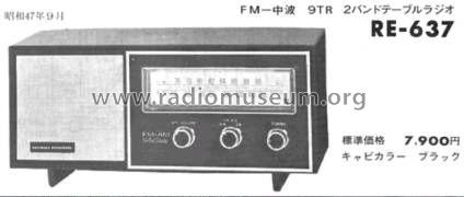 RE-637; Panasonic, (ID = 1239590) Radio