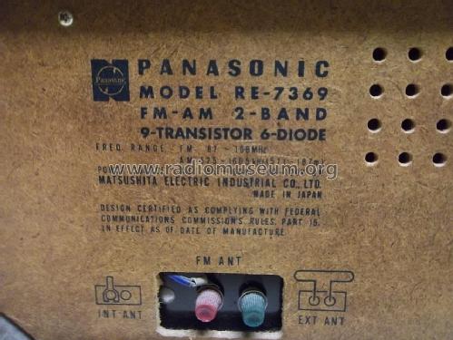 RE-7369; Panasonic, (ID = 1527659) Radio