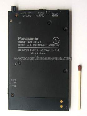 RF-07; Panasonic, (ID = 118370) Radio