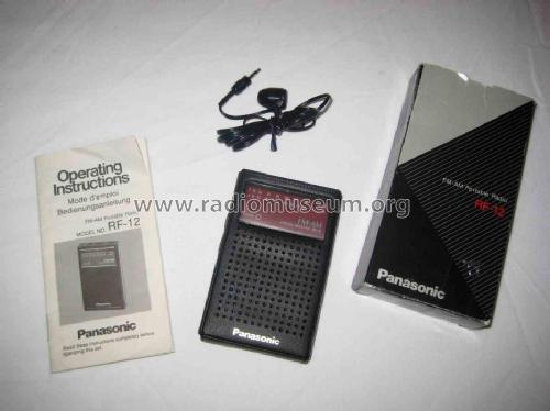 RF-12; Panasonic, (ID = 1004209) Radio