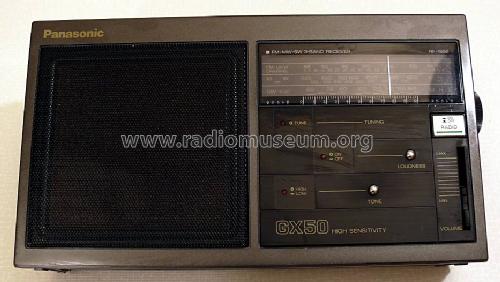 FM-MW-SW 3 Band Receiver RF-1650 GX-50; Panasonic, (ID = 299353) Radio