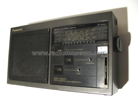 FM-LW-MW 3 Band Receiver RF-1650L GX-50; Panasonic, (ID = 1375997) Radio