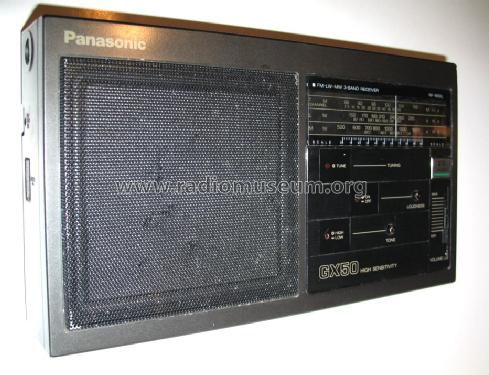 FM-LW-MW 3 Band Receiver RF-1650L GX-50; Panasonic, (ID = 1375999) Radio