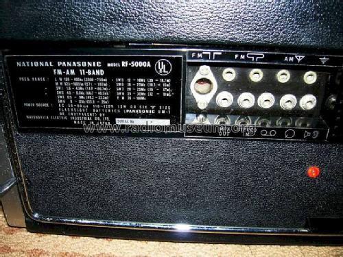 National Panasonic RF-5000A; Panasonic, (ID = 823625) Radio
