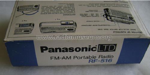 National Panasonic RF-516; Panasonic, (ID = 1222491) Radio
