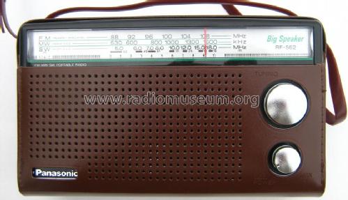 Big Speaker RF-562D; Panasonic, (ID = 1422223) Radio