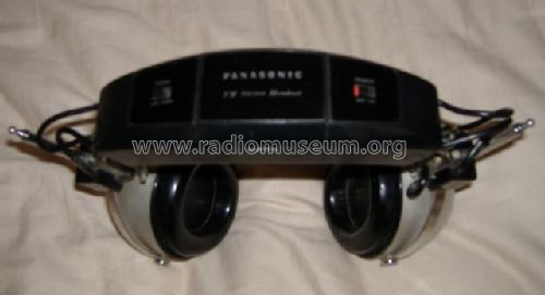 Panasonic FM Stereo Headset Studio II RF-60; Panasonic, (ID = 396163) Radio