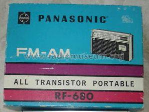 RF-680; Panasonic, (ID = 1041006) Radio