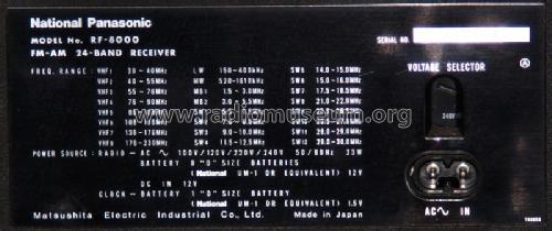 RF-8000; Panasonic, (ID = 928619) Radio