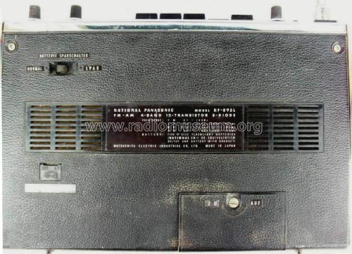National Panasonic FM-AM 4-Band RF-895 L; Panasonic, (ID = 965881) Radio