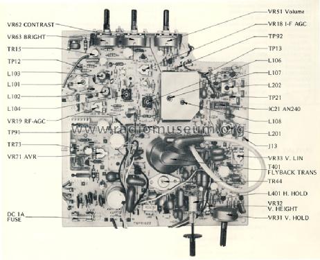 National Rover Transistor TV TR 505 EU; Panasonic, (ID = 1080298) Televisión