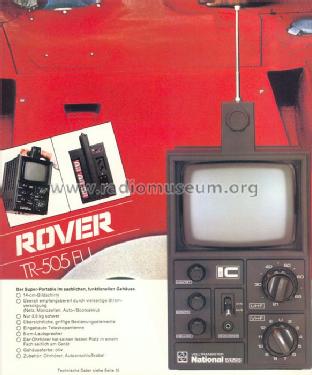 National Rover Transistor TV TR 505 EU; Panasonic, (ID = 555183) Televisore
