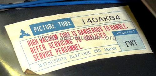 National Rover Transistor TV TR 505 EU; Panasonic, (ID = 716188) Televisión