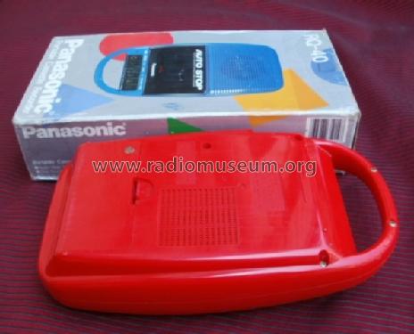 Portable Cassette Recorder RQ-40; Panasonic, (ID = 760404) R-Player