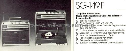 SG-149F; Panasonic, (ID = 578036) Radio
