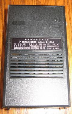 Solid State R-1038; Panasonic, (ID = 1189341) Radio