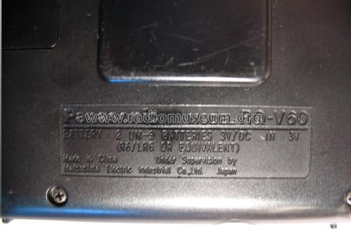 Stereo Radio Cassette Player RQ-V60; Panasonic, (ID = 1269580) Radio