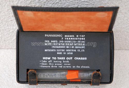 National Panasonic Super Sensitive 7 R-147; Panasonic, (ID = 1184380) Radio