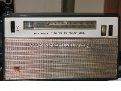 National 2-Band 10-Transistor T-63 T; Panasonic, (ID = 373913) Radio