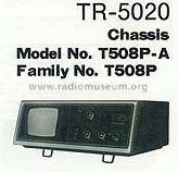 TR-5020 Ch= T508P-A; Panasonic, (ID = 477080) TV Radio