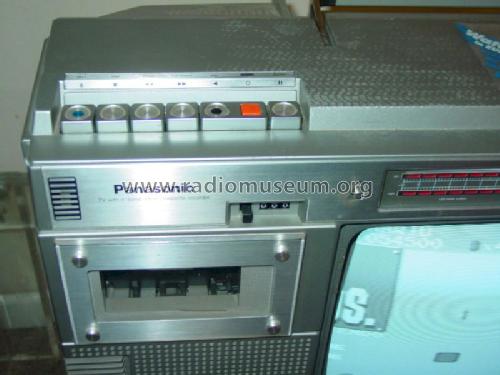 TV with 4-Band Stereo Radio Cassette Recorder TR-1200X; Panasonic, (ID = 1008685) TV Radio