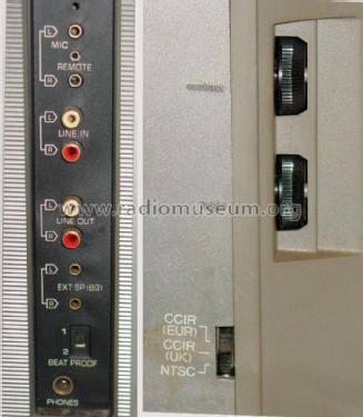 TV with 4-Band Stereo Radio Cassette Recorder TR-1200X; Panasonic, (ID = 1008686) TV Radio